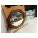 Winter Cabin by the Creek Acrylic Painting S