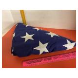 Folded American Flag
