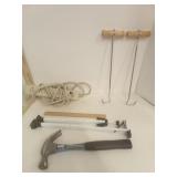 Long Boot Hooks, Door Security Mar, Hammer &