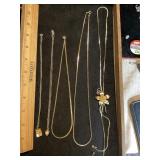 Gold Tone Necklaces Bolo & Pendants