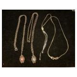 Goldette NY Bolo Look & Other Necklaces w/