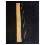 Sterling Marked Chain Necklace