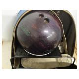 Bowling Bag, Ball, Shoes 9-1/2