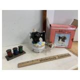 Electric Potpourri Pot & Cast Iron Thread Deco