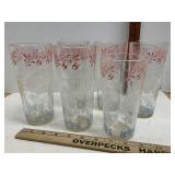 Vintage Hazel Atlas ? 'Kitchen Aids' Tumblers