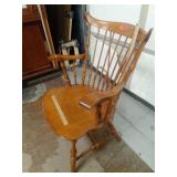 Nichols & Stone Co Maple Wood Windsor Chair &