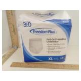Freedom Plus Pull-on Underwear XL NIP