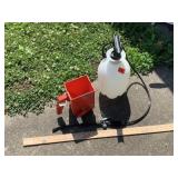 Ortho Whirlybird Spreader & Pump Sprayer