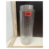 Large Apothecary Lidded Glass Jar
