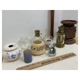 Candle Holders, Lamps, & More