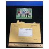 Sen Lloyd Benson Signed Postcard