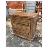 Small 2 Drawer Chest, Has Damage