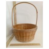 Large Round Gathering Basket with Handle