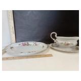 Royal Rose Haviland Bone China Oval Platter &