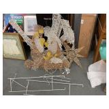 Large Outdoor Lighted Manger Scene In Box