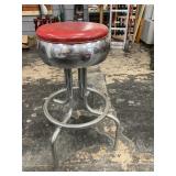 Vintage Chrome Swivel Bar Stool