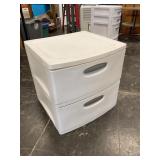 Sterilite Plastic Drawer Storage 2 Drawer