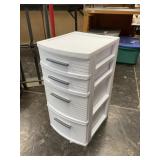Sterilite Plastic Drawer Storage 4 Drawer