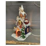 Grandeur Noel Lighted Ceramic Holiday House