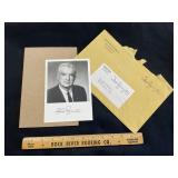 Sen Stuart Symington Autographed Photo
