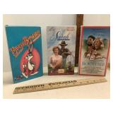Bugs Bunny Sarah Plain & Tall, Born Free VHSs