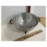 Vintage Aluminum Footed Colander
