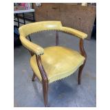 MCM Yellow Arm Chair