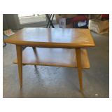Heywood Wakefield MCM 2 Tier Side Table