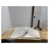 Holiday Servings Platters Glass 3