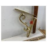 Gold Tone Shelf Brackets 2