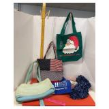 Longaberger Lg Garter & Various Carry Totes