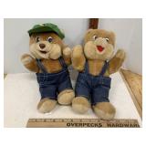 Vintage Shoney Bear Plushes 2