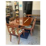 MC Willett Table & 1 Captains & 5 Side  Chairs