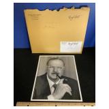 Sen Hugh Scott Signed Photo