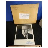 Sen William Proxmire Signed Photo
