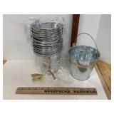 Mini Tin Pails 12