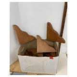 Box Of Wood Corbels ? / Shelf Supports