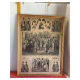 19th Century 'Gay Victorian' Lithograph Print