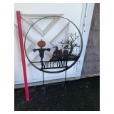 Halloween Yard Decoration SPOOKY