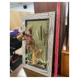 3D Cypress Wood Wild Life Wall Art
