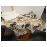 Twin Size Hospital Blanket & Dog Print Lap Blanket