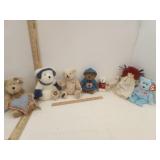 Boyd's Bears 5, Ty Beanie Baby Easter Bear &