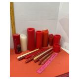 Box Of Candles Including Hallmark Candle
