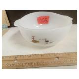 B.C, Comics AnchorHocking Milk Glass Bowl