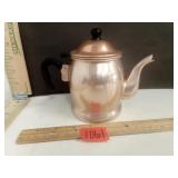 Copper Color Aluminum  Small Coffee/Tea Pot