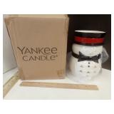 Yankee Candle Ceramic Snowman for Jar Candles