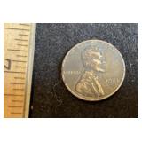 1943 U.S. Steel Wheat Penny Coin