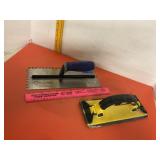 Kobalt Square Notch Trowel & Hand Sander
