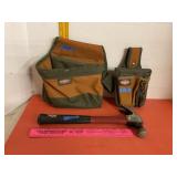 Bucket  Boss Tool Belt Holsters & Hammer