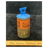 Vintage No. 3 3/8' Tacks Container
